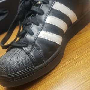 Adidas black shoes